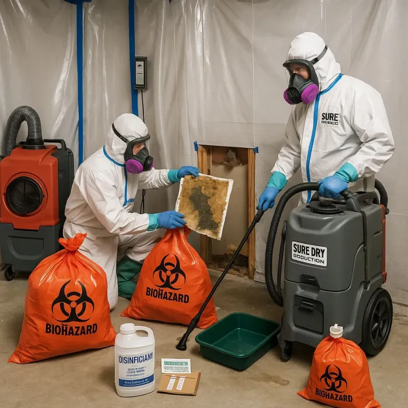 Contaminated Water Handling Protocols process in Hughson, CA